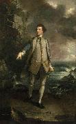 Sir Joshua Reynolds Captain the Honourable Augustus Keppel Spain oil painting artist